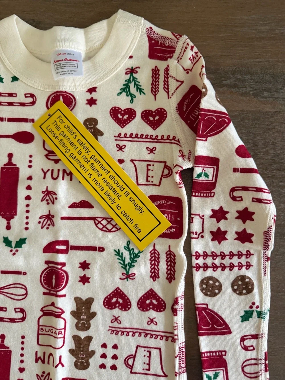 Hanna Andersson Hygge Holiday Cookie Baking Pajama Set